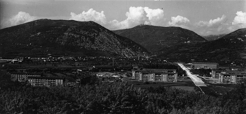Pogled na Novo Gorico v začetku 50. let_